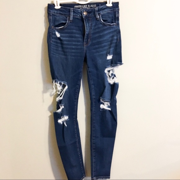 american eagle outfitters jeans ripped